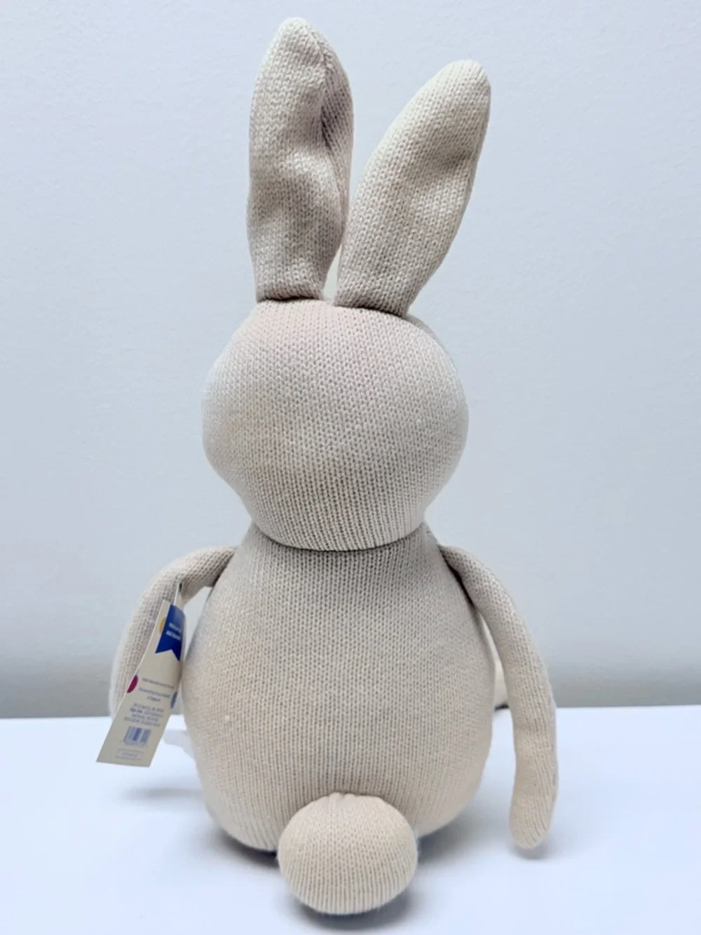 New! Spring 2026 Beige Knit Bunny Plush - Spritz™ Target